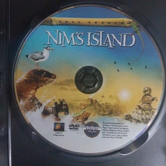 Nim's Island (Full Screen Edition) - DVD - GOOD - Picture 3 of 3